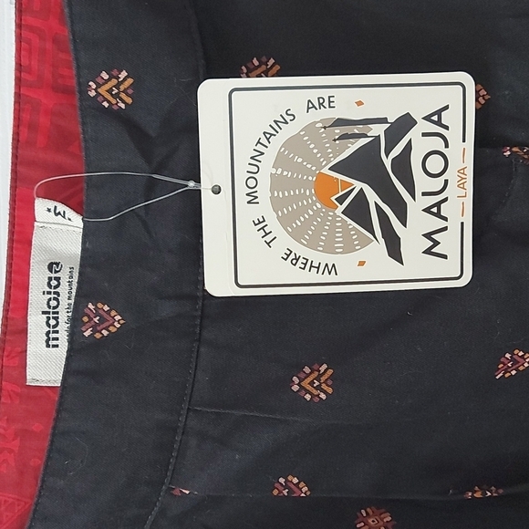 NWT Maloja Outdoor/Hiking Pant, Aztec Design Size M - Picture 3 of 10
